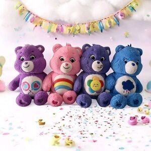 Care Bears Lot - 2020s Edition 14" Plush Toy - Set Of 4